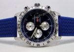 Chopard Chronograph Mille Miglia GMT Watch Blue Rubber - Knockoff